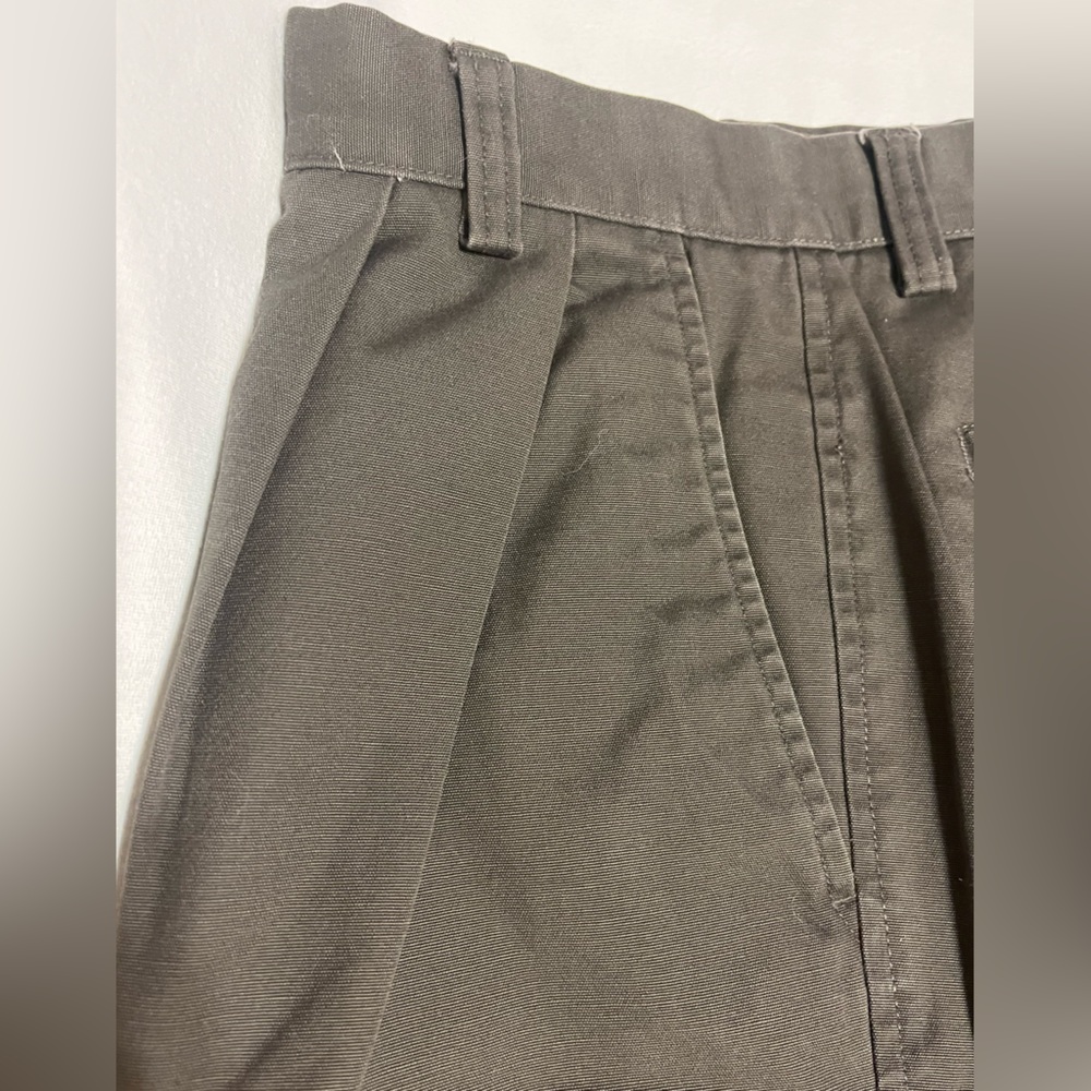 Dockers Classic Fit Chinos/Khakis - Men's W34 L32 - Brown/Gray, 100% Cotton - Picture 8 of 10